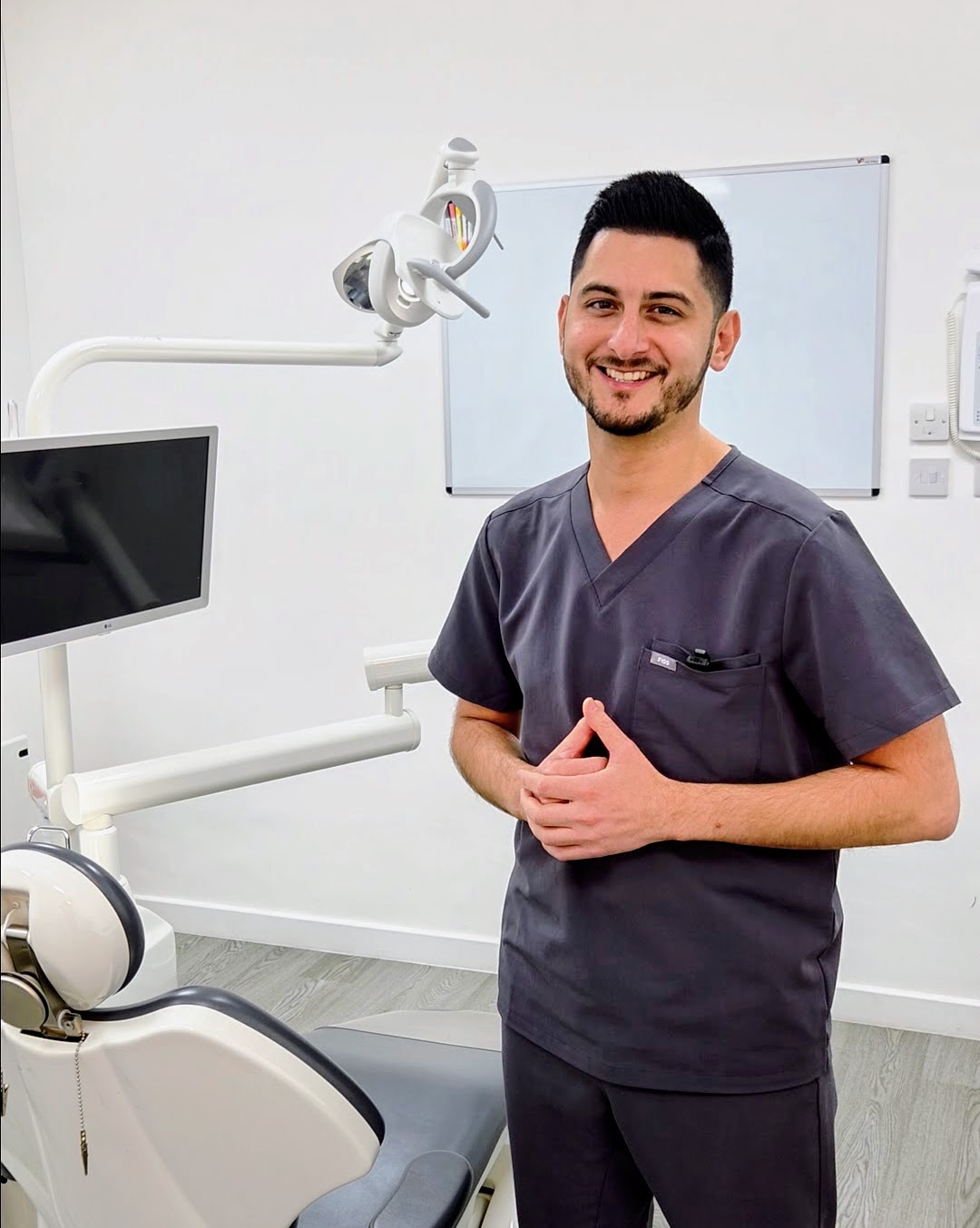 Caring dental staff member